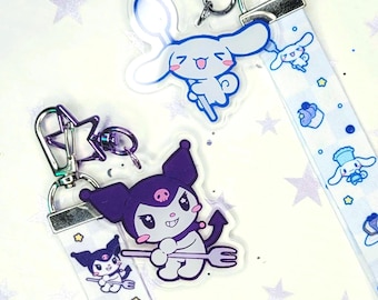 Cinnamoroll/Kuromi Lanyard