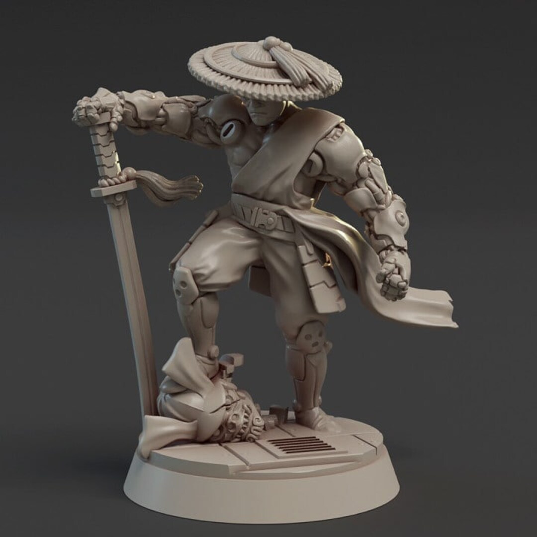 Hıstory_of_samurai_stl File, 3D Digital Printing STL File for 3D Printers, Movie Characters ...