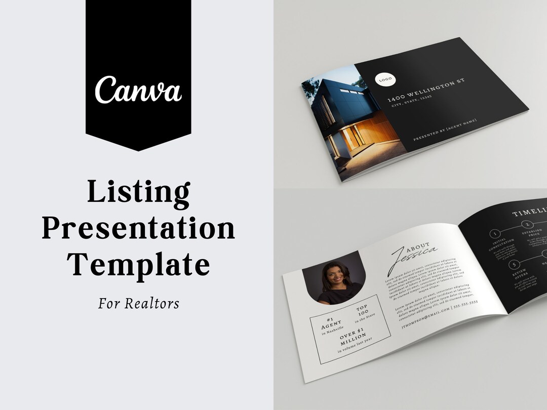 Luxury Listing Presentation Template for Real Estate | Realtor ...
