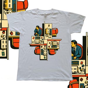 Pop art Severance style t-shirt | Severance Gift | tv show pop art shirt | Severance fans | severance retro shirt | lumon industries t shirt