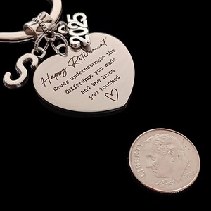 dime below charms for visual scale reference