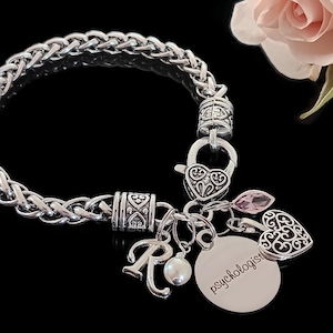 Psychology Gift for Women, Psychologist Bracelet, Psychiatrist Gift, Therapist Gift, Psychology Graduation Gift