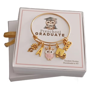 Preschool Graduation Gift for Girl, Preschool Graduation Bracelet, Graduation Gift for Her, Preschool Gifts