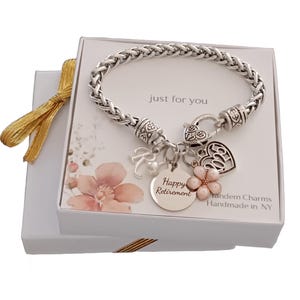Retirement Bracelet, Retired Jewelry, Retirement Gifts for Women, Personalized Retirement Gifts