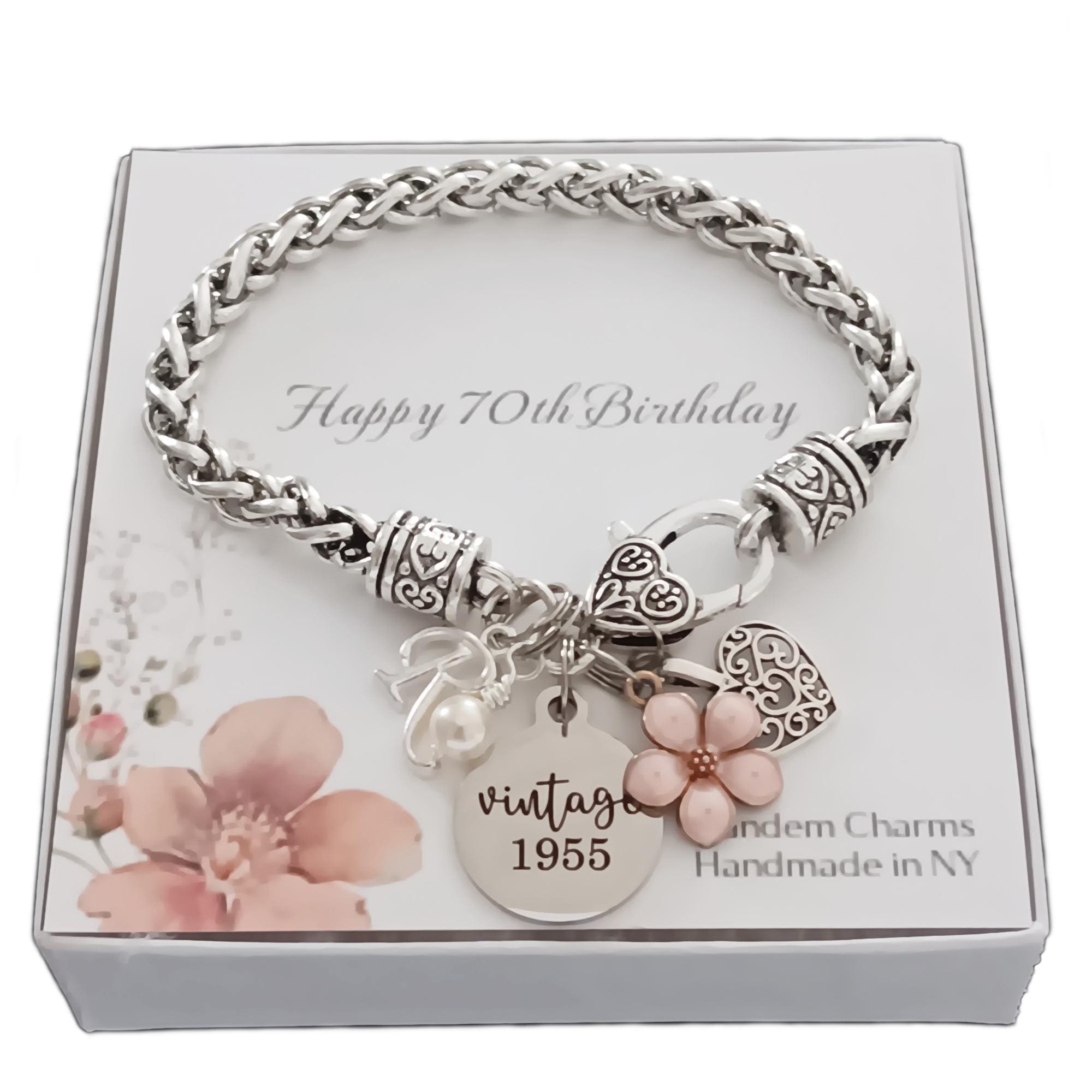 70th Birthday Charm