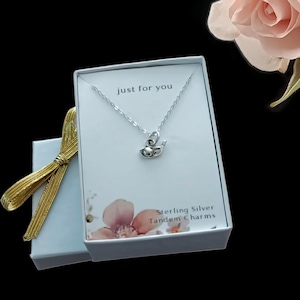 Sterling Silver Golf Necklace: Golf Club & Ball Pendant