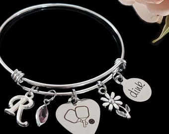 Pickleball Gift for Women, Pickleball Bracelet, Pickleball Jewelry