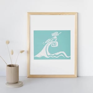 Moana 2 modern poster, modern minamilistic Disney poster, Disney princess print, cute Disney wall art, digital print