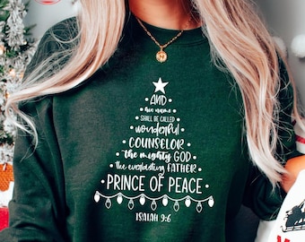 Christmas Religious Sweatshirt : Faith Sweater, True Story Holiday Shirt, Jesus Lover Gift