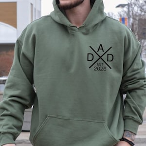 Custom Dad Sweatshirt, Father's Day Sweatshirt, Gift for Dad, Gift for Grandpa, New Dad shirt, Father's Day Gift, Birthday Gift Dad