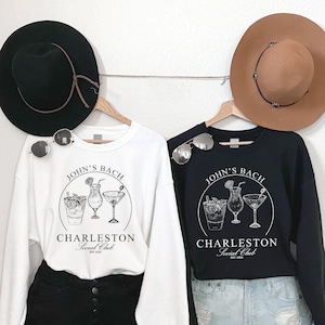 Custom Social Club Sweatshirt, Personalized Luxury Bachelorette Sweatshirt, Beach Bachelorette Party, Bridal Party Gift, Bridal Party Gift