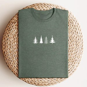 Cute Christmas Tree Shirt, Womens Christmas Shirt, Cute Winter Shirt, Merry Christmas Shirt, Merry & Bright Shirt, Xmas Shirt