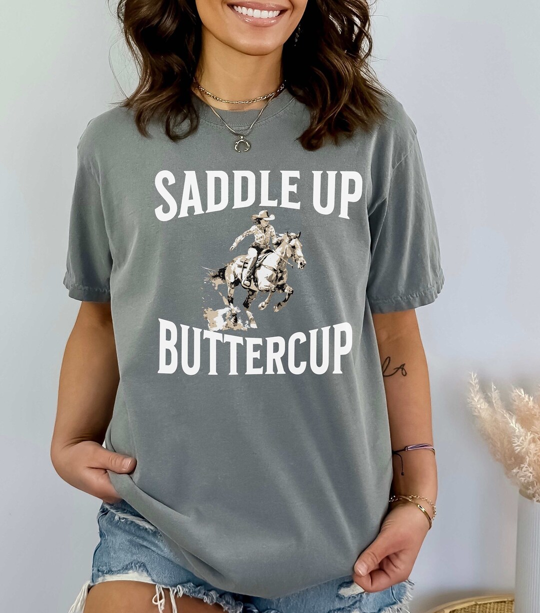 Tequila & Country Music Graphic Tee – Western Cowgirl  T-Shirt