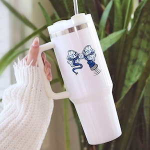 Personalized Sonographer Tumbler 40oz | Custom Sonography Graduation Gift Ultrasound Tech Student Gift for Coworker Ultrasound Appreciation