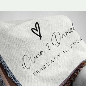 6th Anniversary Fleece Throw Blanket (Choose your print)