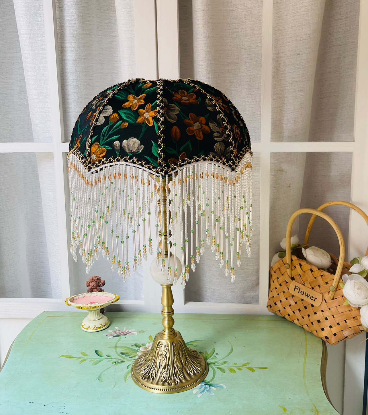Beaded Lampshade Etsy Australia