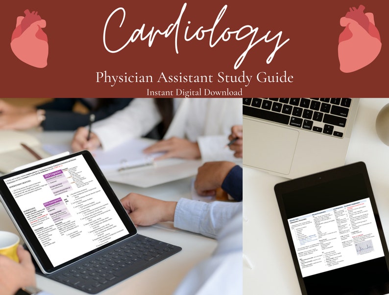 Comprehensive PA School Study Guide Bundle Instant Download 445 Pages