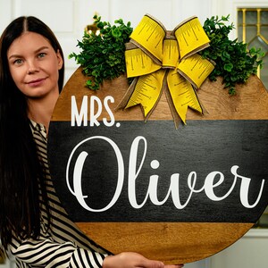 Teacher Door | Teacher Door Sign | Teacher Name | Classroom Sign | Teacher Gift | Teacher Appreciation | Welcome To Our Classroom |Classroom