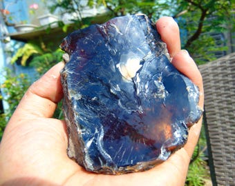 92 gr Rough Raw Indonesia Blue Amber for Healing RB2
