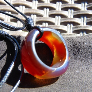 7 gr Ring Pendant Indonesia Yellow Blue Red Amber for Healing 25Y74