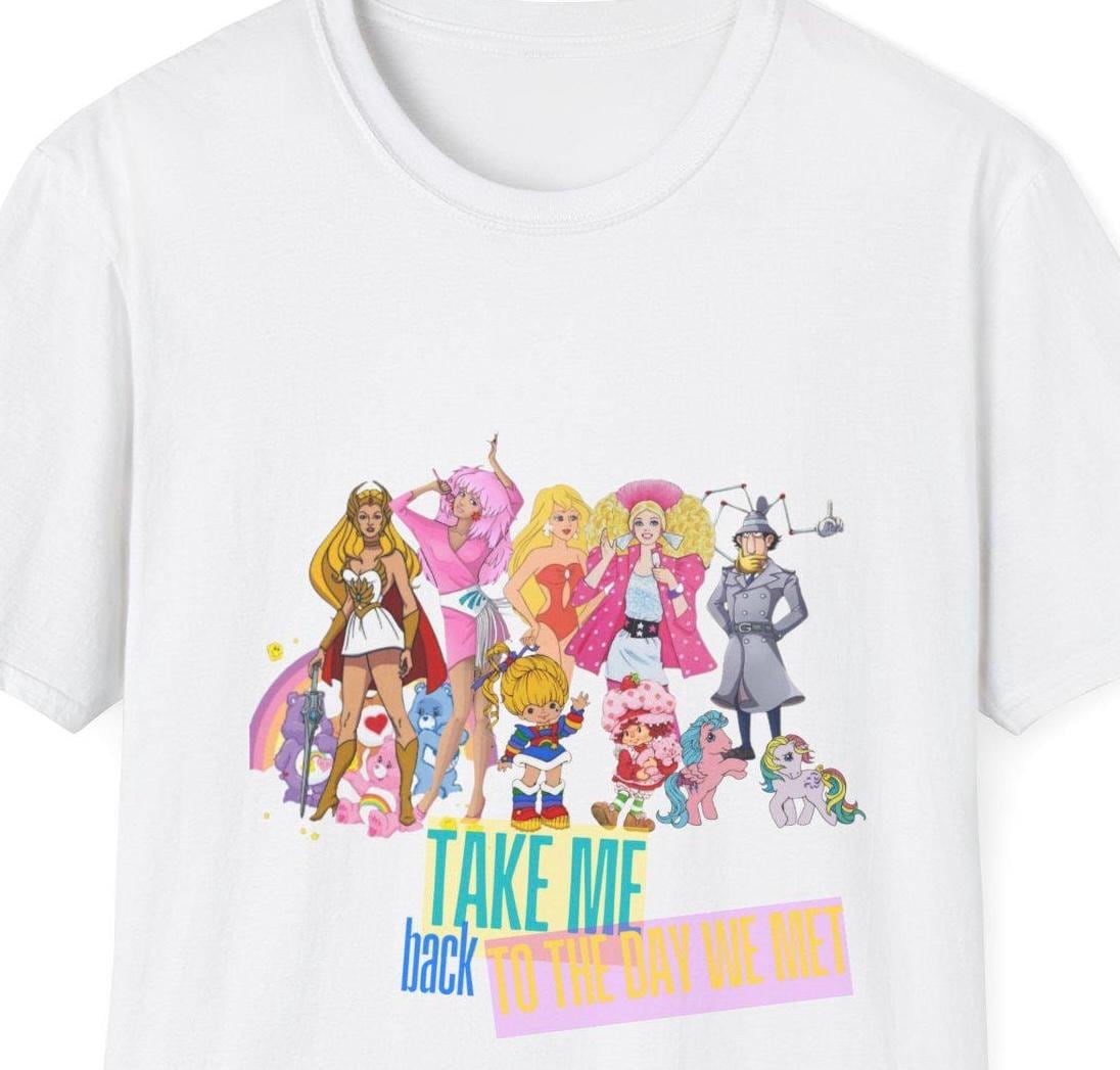 80's Nostalgia Cartoon shirt, 80s nostalgia shirt, cartoon nostalgia shirt, nostalgia shirt, rainbow brite tshirt, 80s, 80s cartoon shirt