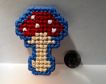 Cross-Stitch Mushroom