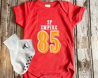 SF Empire Kittle #85 Onesie bodysuit baby shower gift decorations clothing