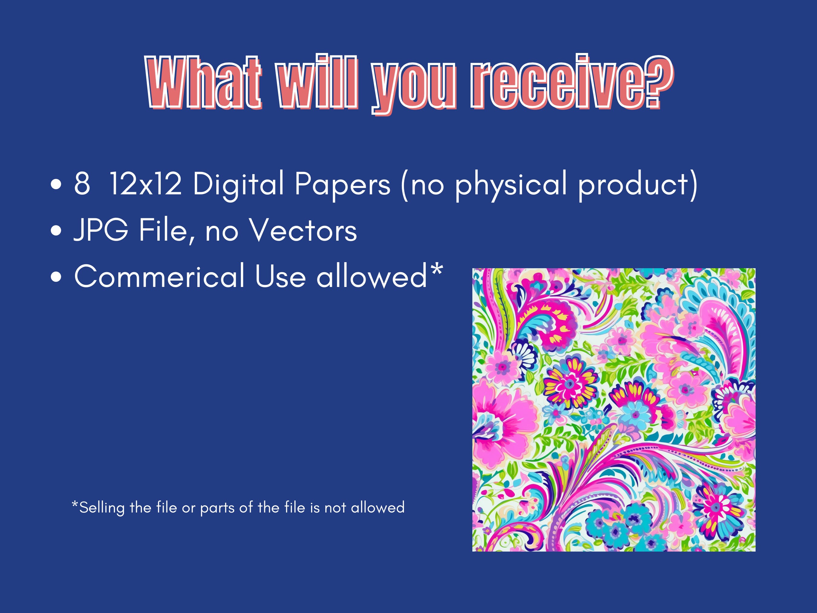 Floral Paisley Digital Paper | Paisley Pattern | Floral Patterns ...