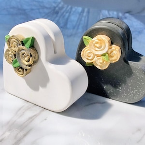 Juego de dos portatarjetas con fotografía: soportes versátiles para números de mesa para bodas, regalos para parejas, perfectos para fotos, menús, exhibiciones de notas y tarjetas de eventos