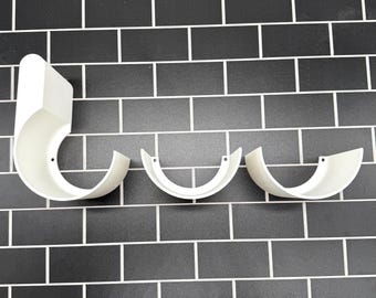 BOO Toilet Paper Holder | 3-Roll Wall Mount Bathroom Storage Rack with Screws – Halloween & Year-Round Decor