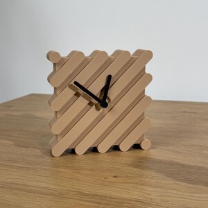 Functional Square Desk Clock | Minimalist Modern Home and Office Decor ...