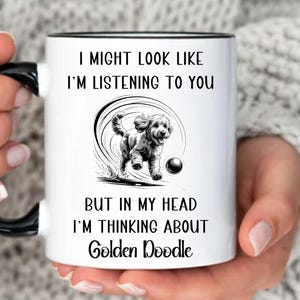 Personalized Doodle mug, Doodle Mom Gifts, Goldendoodle Mom Tumbler, Doodle Mama Coffee Mug, Golden Doodle Dog Mom Gift for Doodle Lovers