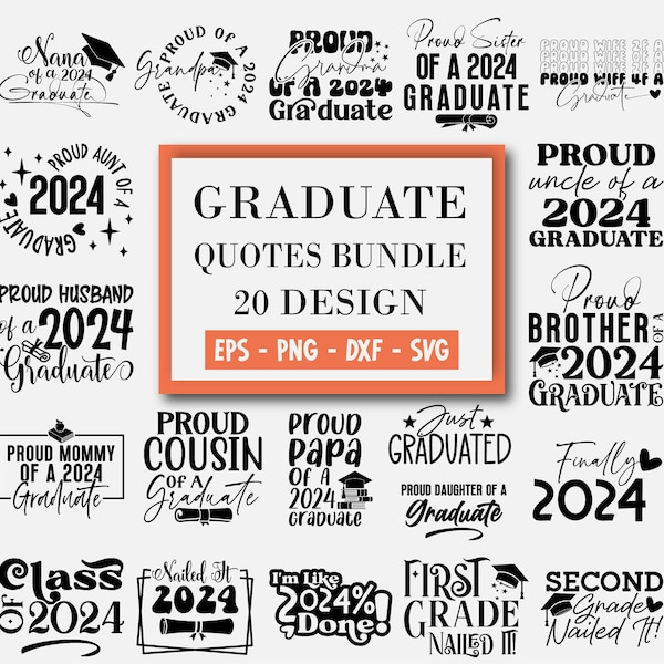 Class of 2024 SVG Bundle, Senior 2024 SVG, Graduation svg Bundle, Senior SVG, Graduation Shirt svg, class of 24 svg, Senior 2024, Proud svg