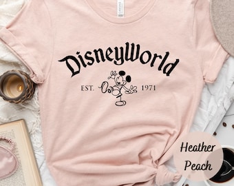 Disneyworld Est 1971 T-shirt, Disneyworld Shirt, 2022 Family Vacation Tee, Magic Kingdom