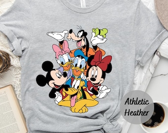 Disney Characters Shirts, Matching Disney Shirts, Mickey Friends, Disney Family Shirt, Mickey And His Friends Shirt