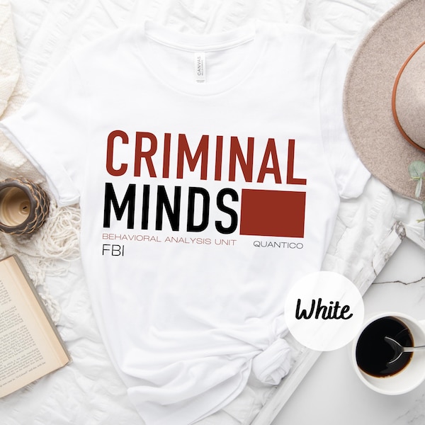 Criminal Minds, Criminal Mind, Unsub, Vintage, Classic, Criminal Minds Merch, Unsub Mug, Criminal Minds Tshirt, Shirt, Mandy Patinkin,