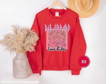 Def Leppard, Def Leppard Crewneck Sweatshirt, Band Tee, Rock N Def Leppard, Def Leppard Crewneck Sweatshirt, Band Tee, Rock N