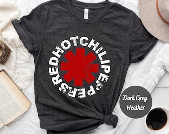 Red Hot Chili Peppers Vintage T-Shirt , Red Hot Chili Peppers Tour Shirt , RHCP Graphic Unisex T-Shirt