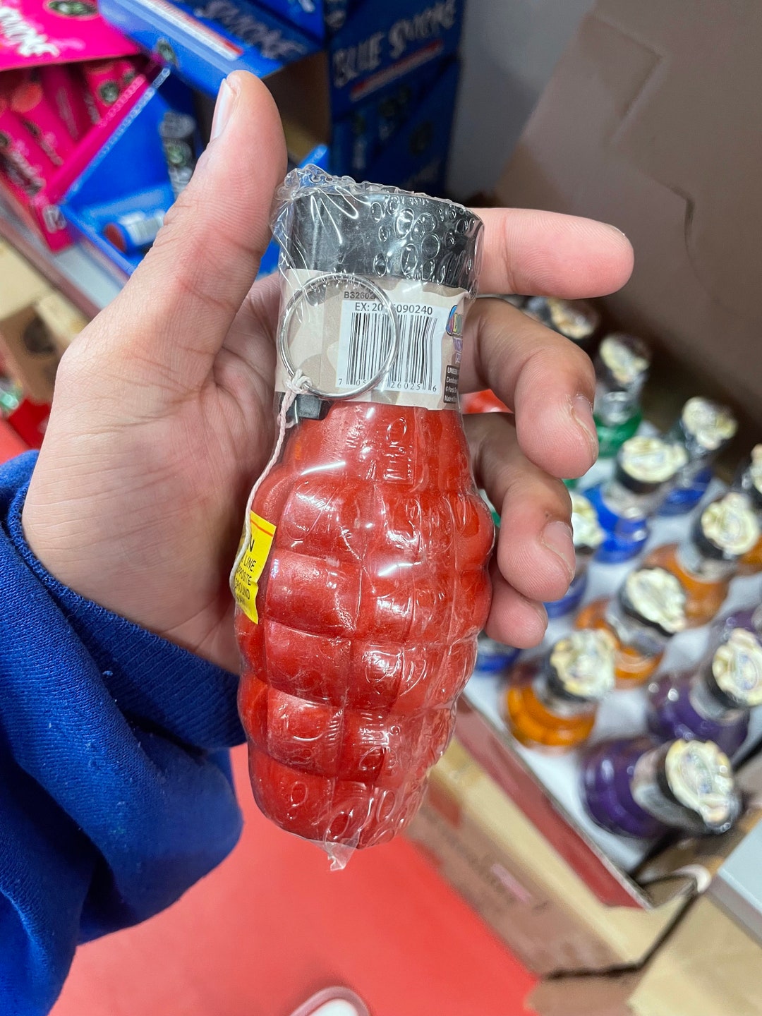 Color Smoke Grenades Pull String 2 Pack red Etsy