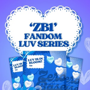 K-Pop Valentines - Fandom Luv Serie | Digital Download Valentinskarten | ZeroBaseOne, ZB1 Ver.