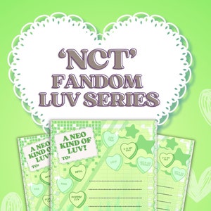 K-Pop Valentines - Fandom Luv Serie | Digital Download Valentinskarten | NCT Ver.