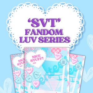 K-Pop Valentines - Fandom Luv Serie | Digital Download Valentinskarten | Siebzehn, SVT Ver.