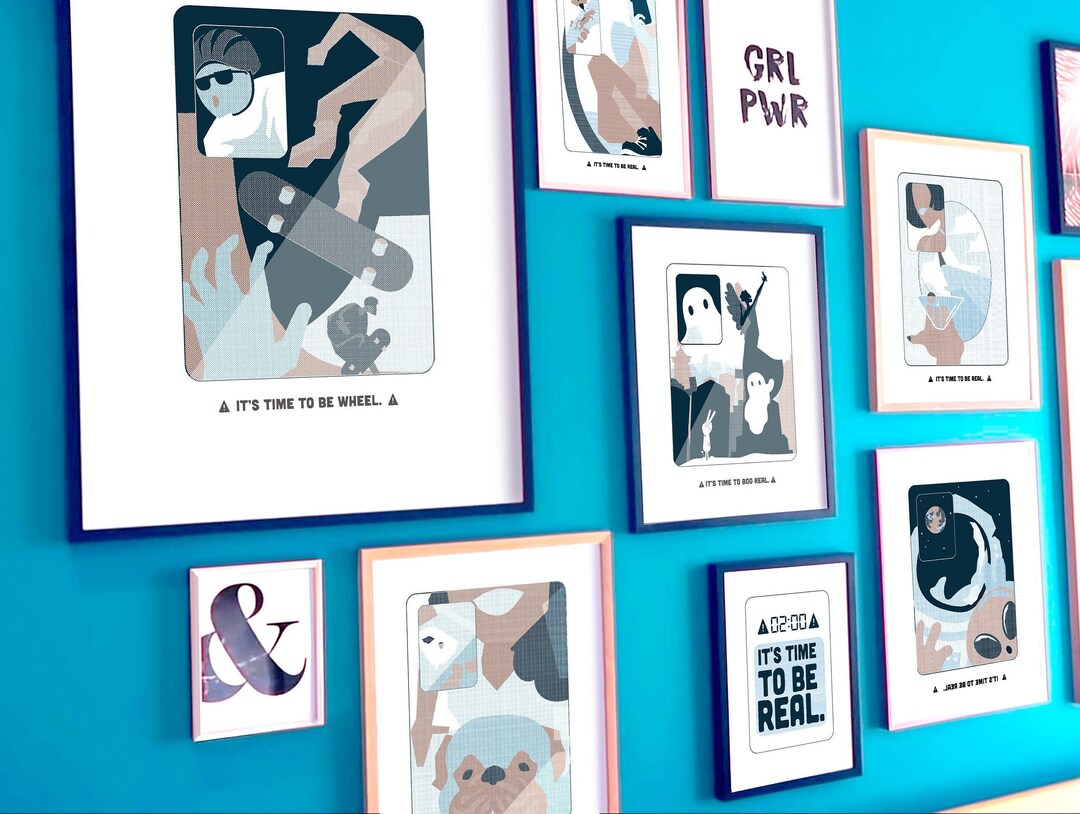Bereal Poster Print Digital Download Set Etsy