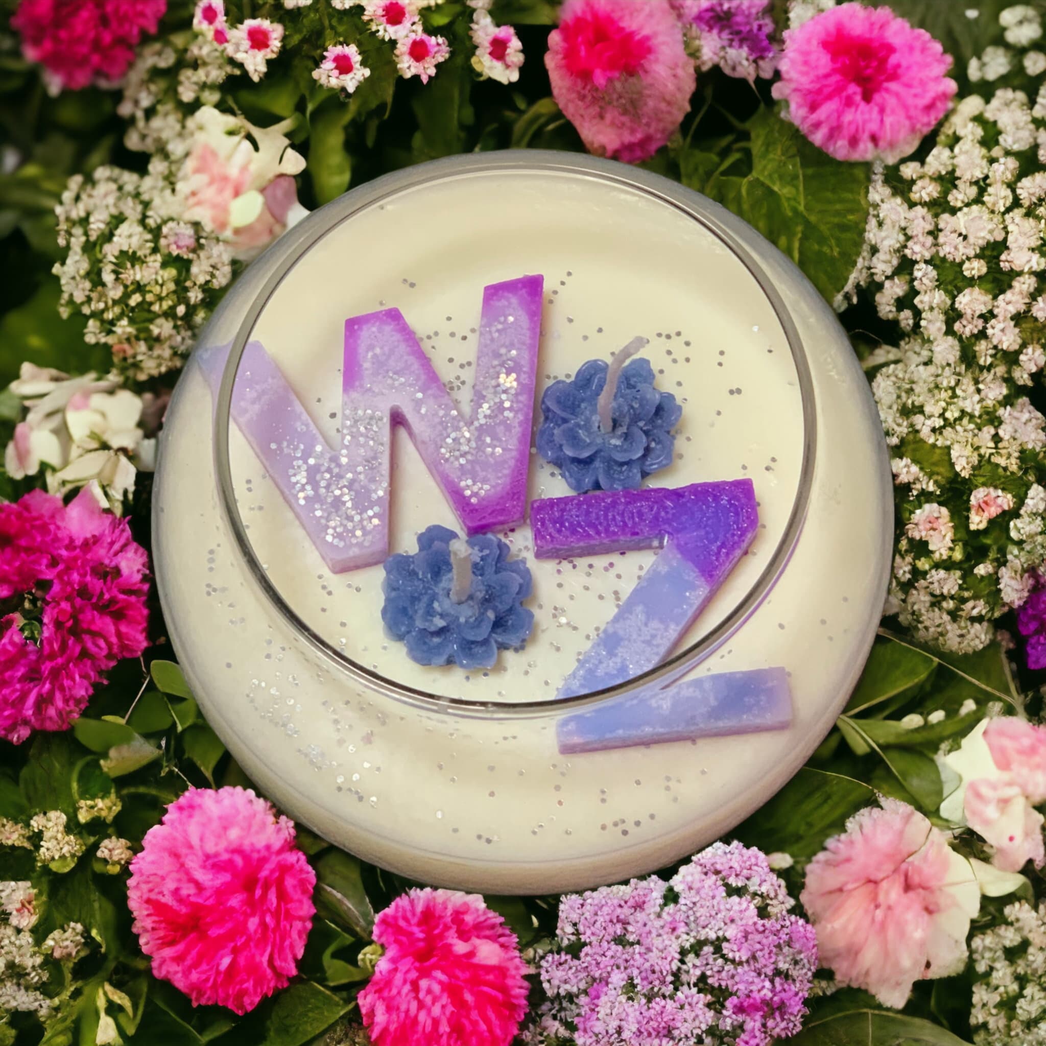 Lavish Letter Candles Etsy