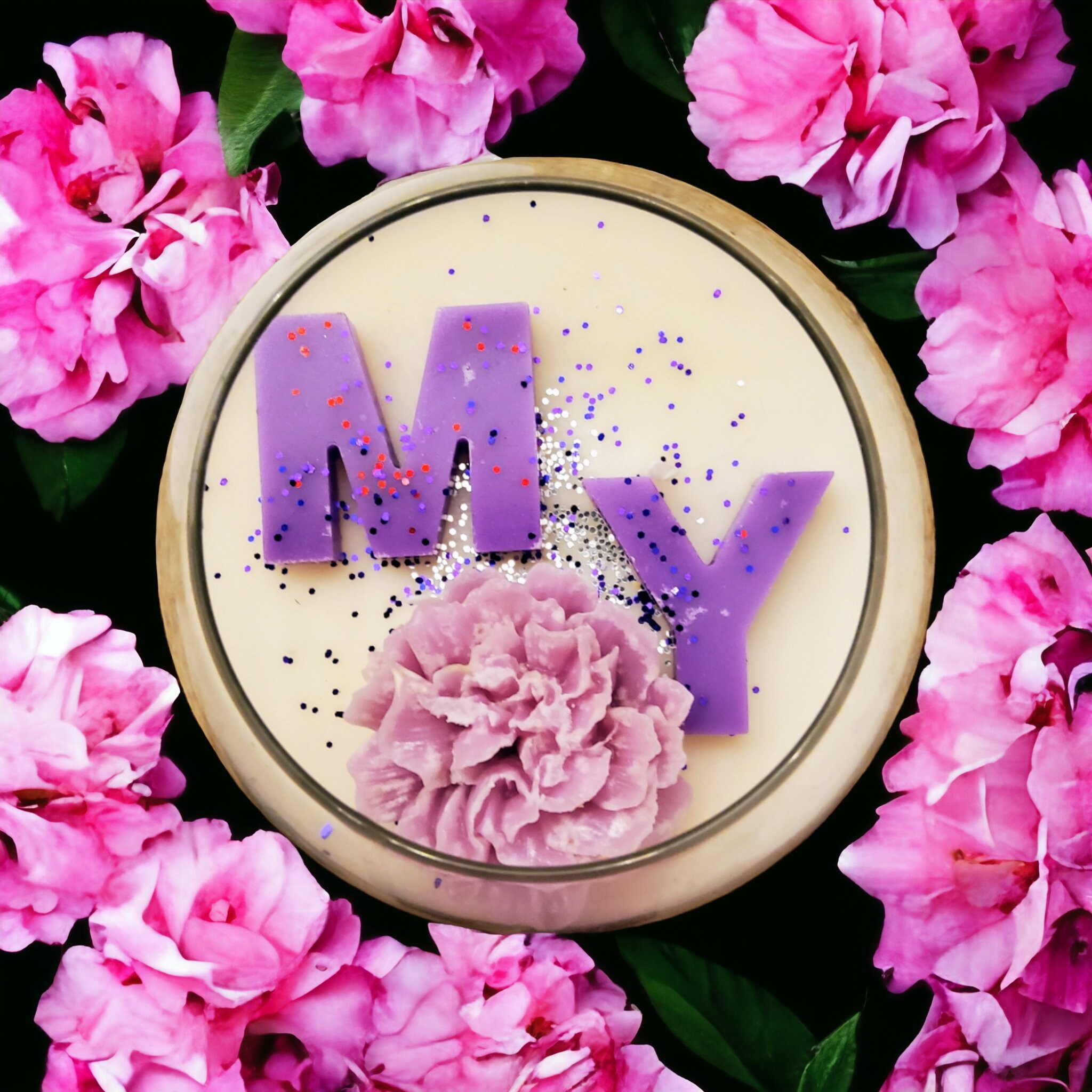 Lavish Letter Candles Etsy