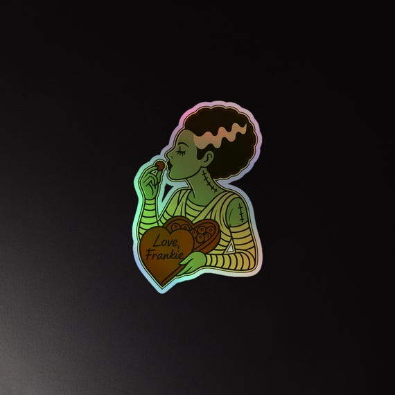 Bride of Frankenstein | Holographic Sticker