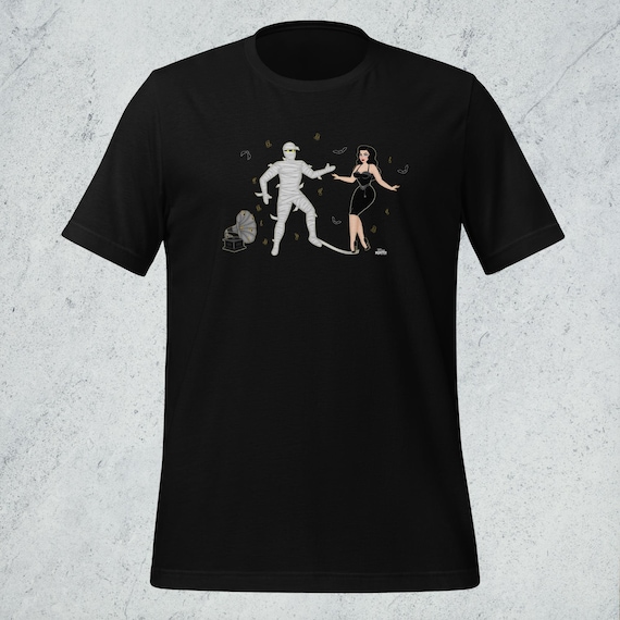 Wrapped Up in You: A Deadly Dance, T-Shirt; A Spooky Illustration