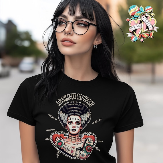 Bride of Frankenstein: in Love, T-Shirt