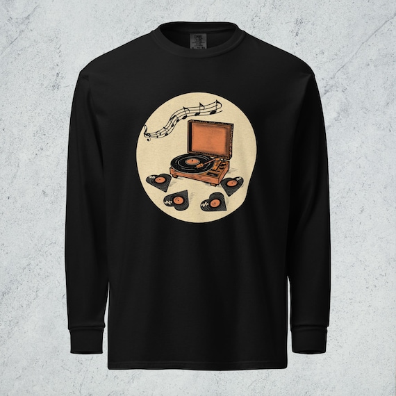 Playing my Heart Out | Garment-dyed Heavyweight Long-sleeve Shirt - Comfort Colors