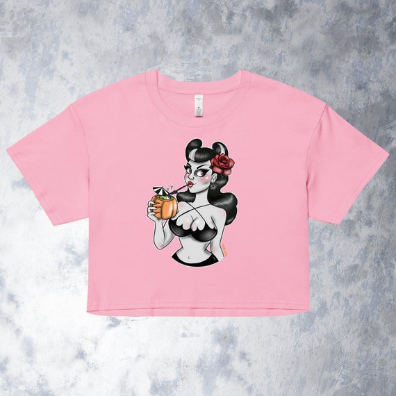 The Pumpkin Queen - Women’s crop top